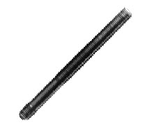 M30 x 200 mm Steel J.W Winco A81612 DIN6379 Double Ended Threaded Stud 